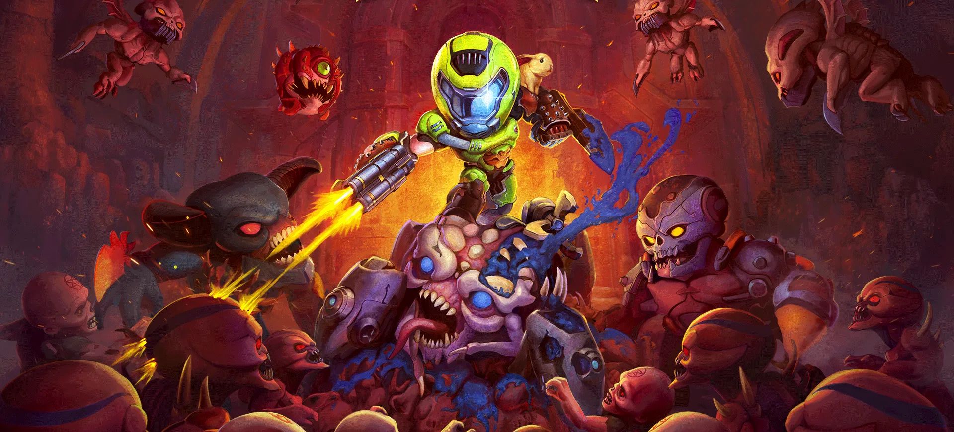 Mighty Doom is a new top-down arcade shooter coming to iOS and Android